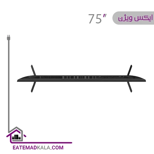 تلویزیون کیو ال ای دی هوشمند ایکس ویژن مدل 75X15 سایز 75 اینچ