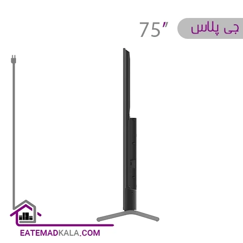 تلویزیون کیو ال ای دی هوشمند جی پلاس مدل GTV-75SQM637SP سایز  75 اینچ