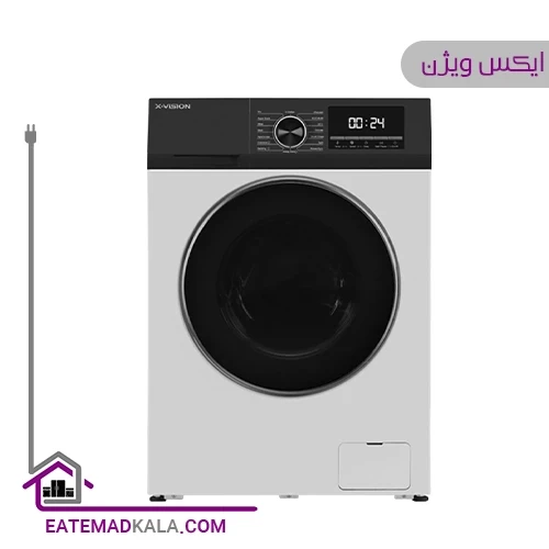 ماشین لباسشویی ایکس ویژن 9 کیلویی مدل TP92