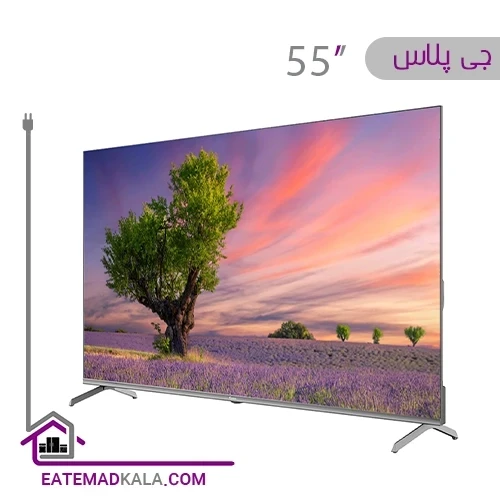 تلویزیون کیو ال ای دی هوشمند جی پلاس مدل GTV-55SQ789N سایز 55 اینچ