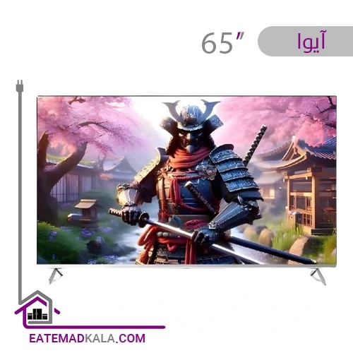 تلویزیون کیو ال ای دی هوشمند آیوا مدل ZQ-65X5H سایز 65 اینچ