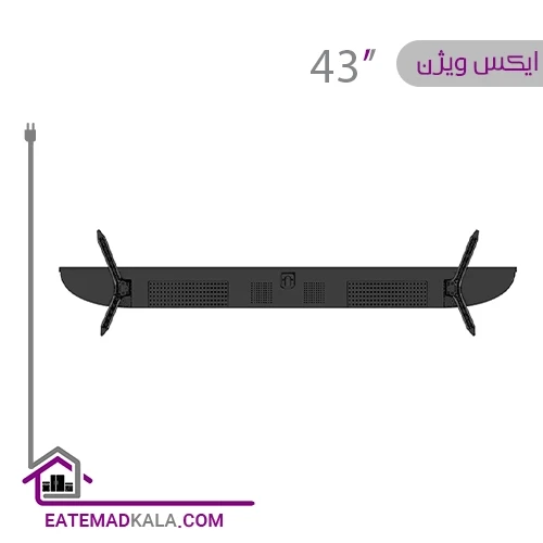 تلویزیون ال ای دی هوشمند ایکس ویژن مدل 43XC605 سایز 43 اینچ