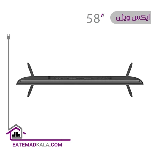 تلویزیون ال ای دی هوشمند ایکس ویژن مدل 58XCU705 سایز 58 اینچ