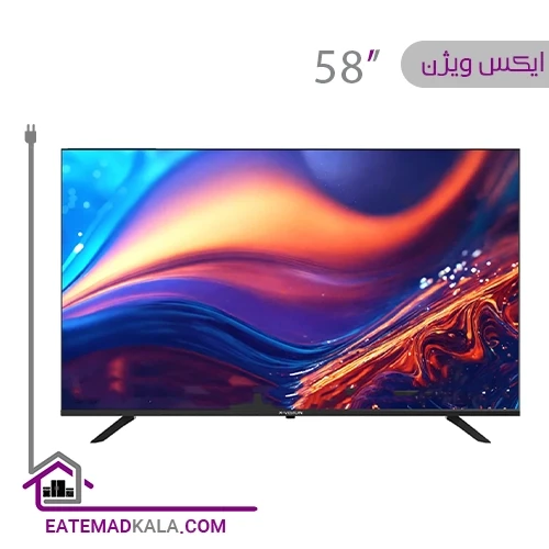 تلویزیون ال ای دی هوشمند ایکس ویژن مدل 58XCU705 سایز 58 اینچ