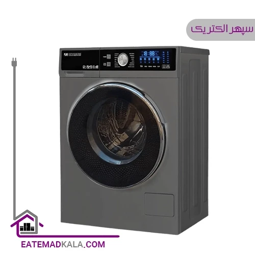 ماشین لباسشویی سپهر الکتریک مدل SE1284 ظرفیت 8 کیلوگرم