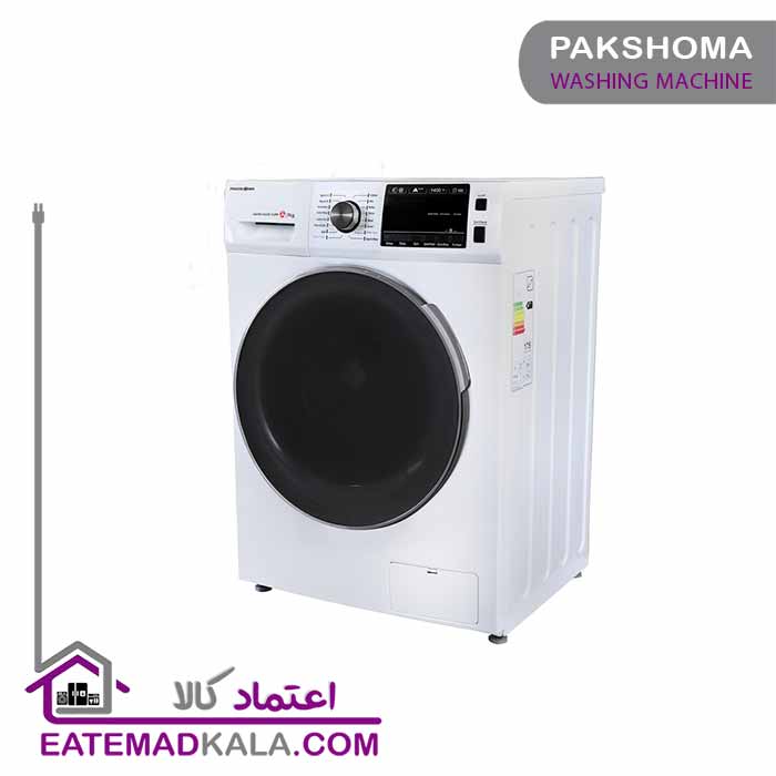 ماشین لباسشویی پاکشوما درب کروم مدلTFU-94408WT