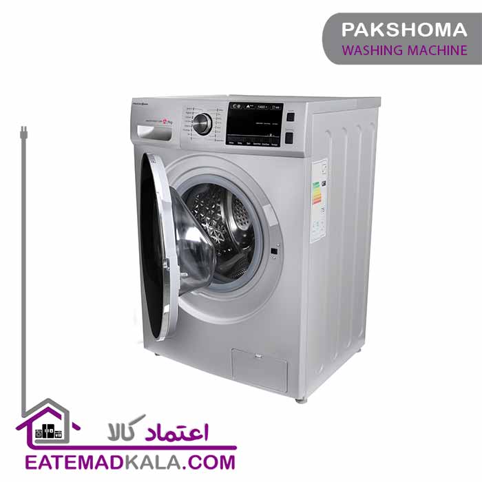 ماشین لباسشویی پاکشوما درب کروم مدلTFU-94408ST