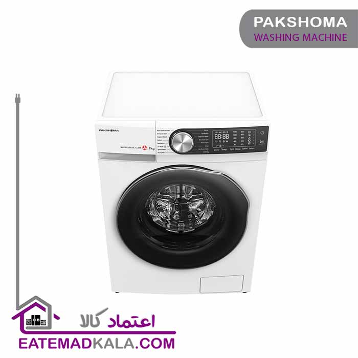 ماشین لباسشویی پاکشوما درب کروم مدلTFB-95401WT