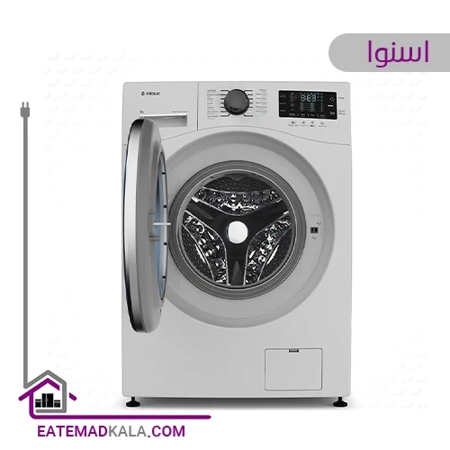 ماشین لباسشویی اسنوا مدل SNW-9050 ظرفیت 9 کیلوگرم