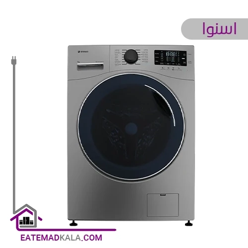ماشین لباسشویی اسنوا مدل SNW-9050 ظرفیت 9 کیلوگرم