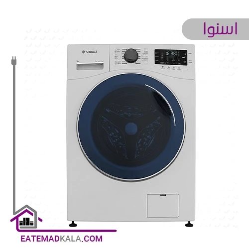 ماشین لباسشویی اسنوا مدل SNW-9050 ظرفیت 9 کیلوگرم