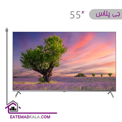تلویزیون ال ای دی هوشمند جی پلاس مدل GTV-55SQ789NP سایز 55 اینچ