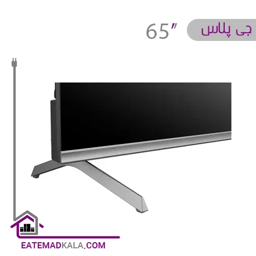تلویزیون ال ای دی هوشمند جی پلاس مدل GTV-65SQ789N سایز 65 اینچ