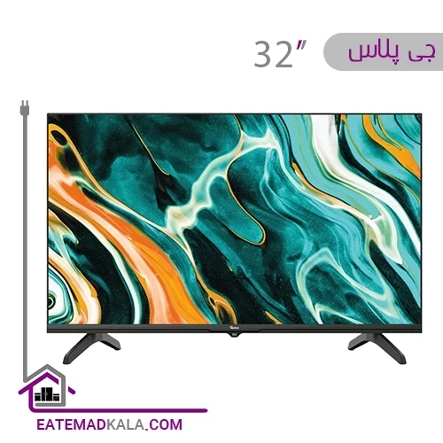 تلویزیون ال ای دی هوشمند جی پلاس مدل GTV-32SD648NT سایز 32 اینچ