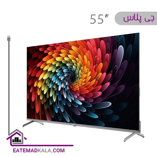 تلویزیون ال ای دی هوشمند جی پلاس مدل GTV-55SQ789NT سایز 55 اینچ