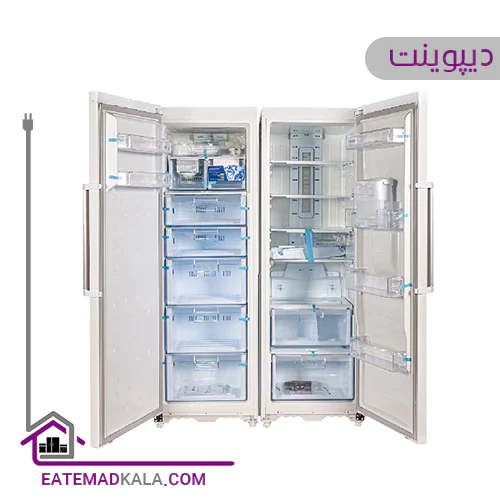یخچال فریزر دوقلو دیپوینت مدل D4i-W