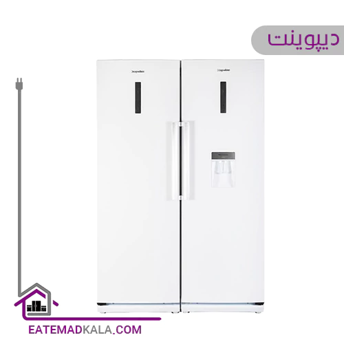 یخچال فریزر دوقلو دیپوینت مدل D4i-W