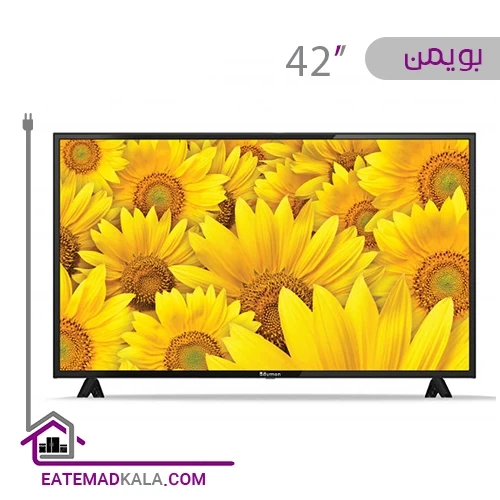 تلویزیون ال ای دی بویمن مدل 42JD1100B سایز 42 اینچ