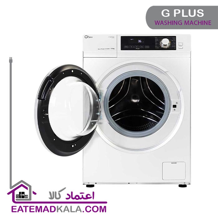 ماشین لباسشویی 7.5 کیلویی جی پلاس مدل GWM-K723