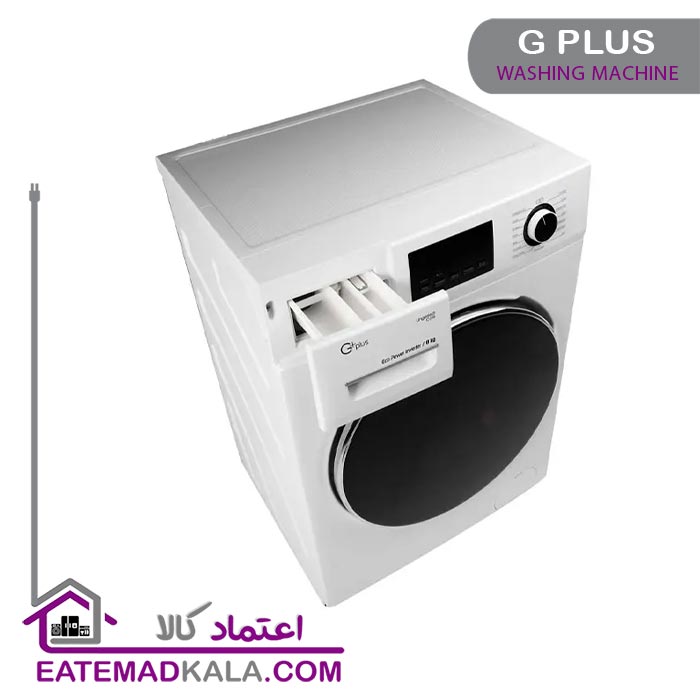 ماشین لباسشویی 8 کیلویی جی پلاس مدل GWM-K824W