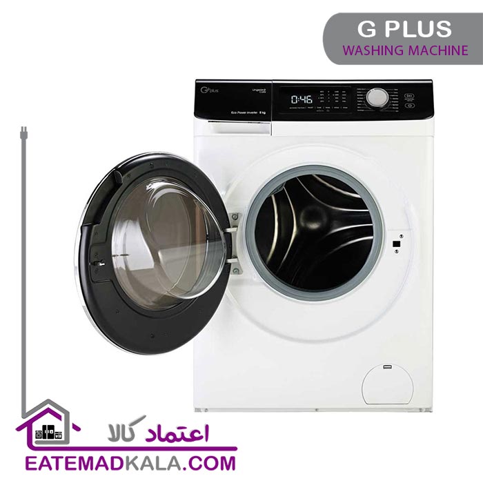 ماشین لباسشویی 8 کیلویی جی پلاس مدل GWM-K846W