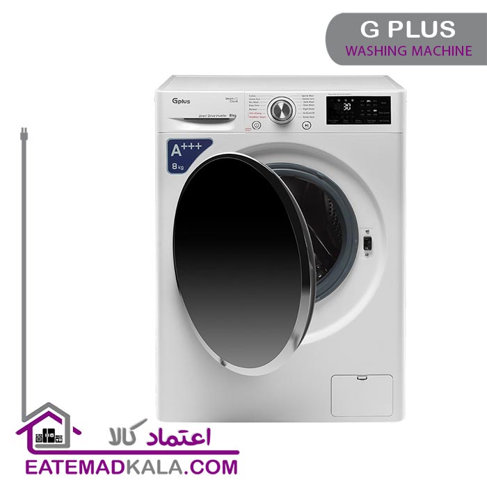 ماشین لباسشویی 8 کیلویی جی پلاس مدل GWM-L88