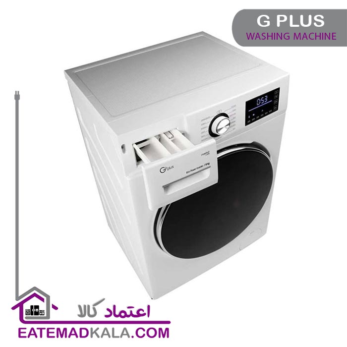 ماشین لباسشویی 9 کیلویی جی پلاس مدل GWM-K945W