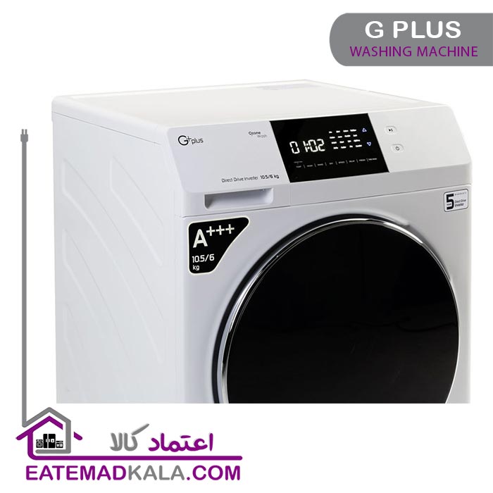 ماشین لباسشویی جی پلاس مدل GWM-1069