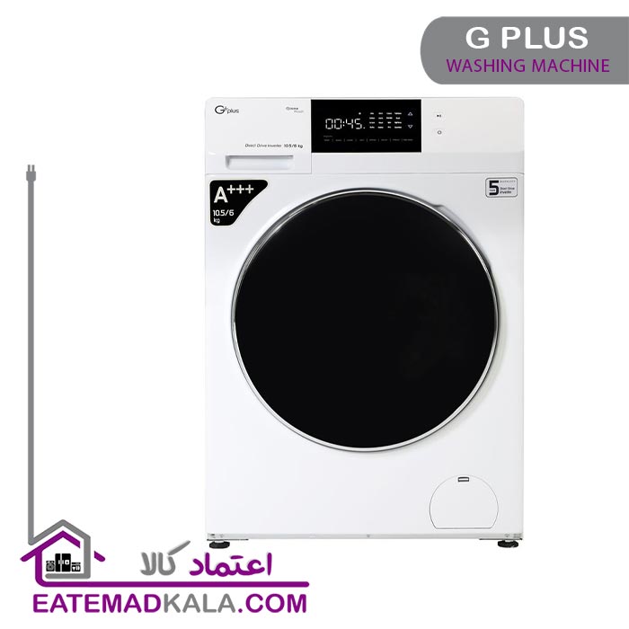 ماشین لباسشویی جی پلاس مدل GWM-1069