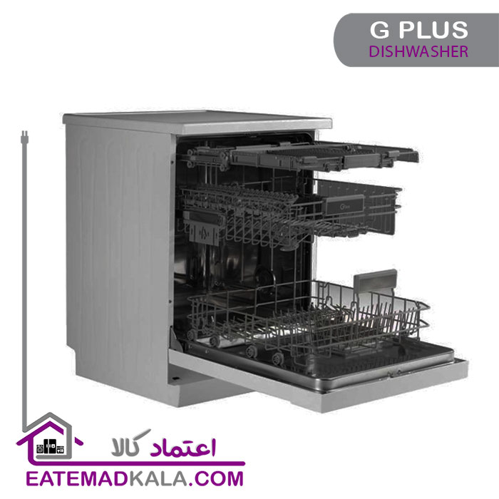ماشین ظرفشویی 14نفره جی پلاس مدل GDW-L463