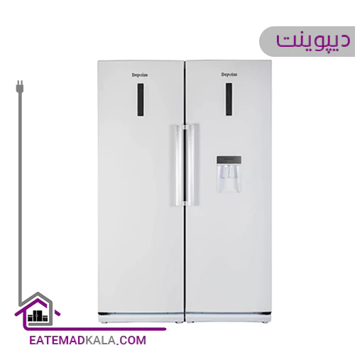 یخچال فریزر دوقلو دیپوینت مدل  D4ipro-W