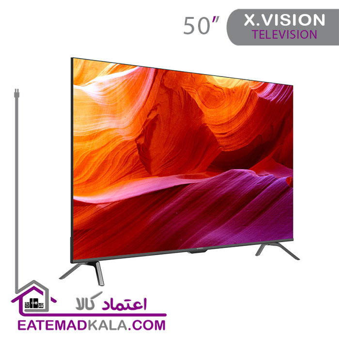 تلویزیون ال ای دی ایکس ویژن مدل 50XYU715 سایز 50 اینچ
