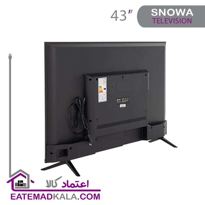 تلویریون ال ای دی اسنوا مدل SLD-43NK13000M سایز 43 اینچ