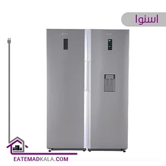یخچال فریزر 38 فوت دوقلو اسنوا مدل S6-1190SS