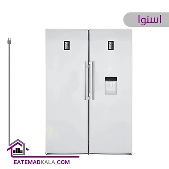 یخچال فریزر دوقلو 36 فوت اسنوا مدل SN6-1018LW