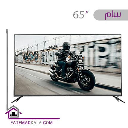 تلویزیون ال ای دی هوشمند سام الکترونیک مدل 65CU9000 سایز 65 اینچ