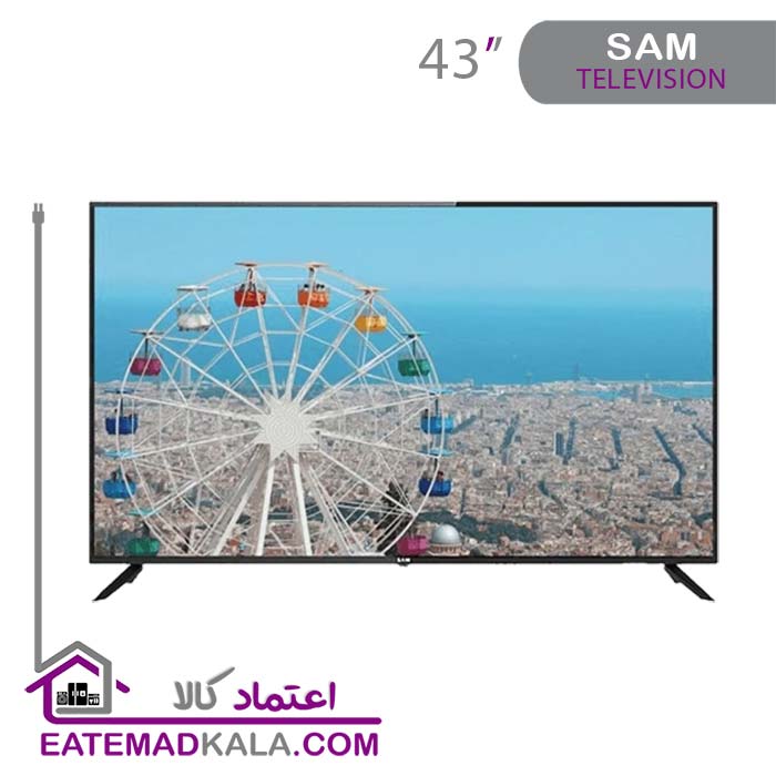 تلویزیون ال ای دی سام الکترونیک مدل 43T5550 سایز 43 اینچ