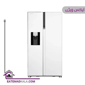 یخچال فریزر ساید بای ساید ایکس ویژن مدل HS550