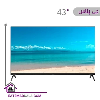 تلویزیون ال ای دی هوشمند جی پلاس مدل GTV-43SU768N سایز 43 اینچ