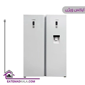 یخچال فریزر دوقلو ایکس ویژن مدل KTRF630