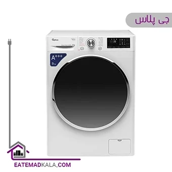 ماشین لباسشویی جی پلاس 9 کیلویی مدل GWM-P990