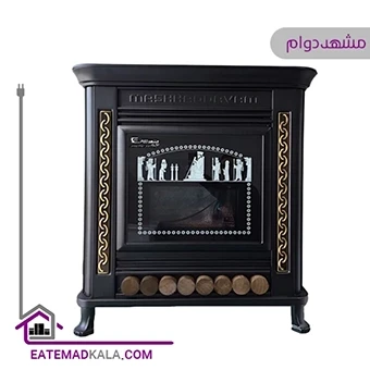 بخاری گازی مشهد دوام مدل MD-850 پایه دار