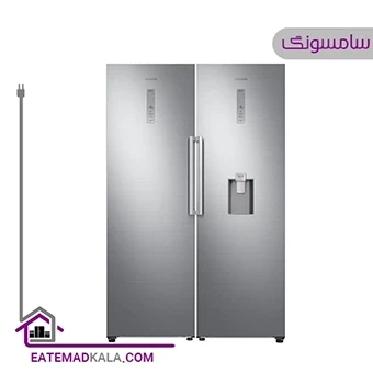 یخچال فریزر دوقلوی سامسونگ مدل RR39M73107F-RZ32M71207F