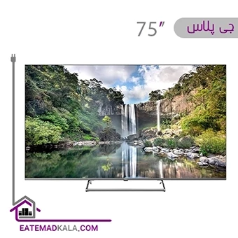 تلویزیون کیو ال ای دی هوشمند جی پلاس مدل GTV-75SQM637SP سایز  75 اینچ