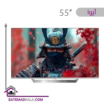 تلویزیون کیو ال ای دی هوشمند آیوا مدل 55X5H سایز 55 اینچ