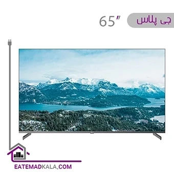تلویزیون ال ای دی هوشمند جی پلاس مدل GTV-65SU768NZ سایز 65 اینچ