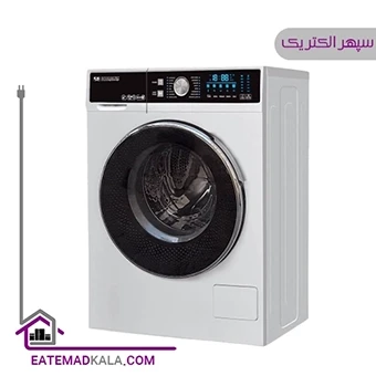 ماشین لباسشویی سپهر الکتریک مدل SE1284 ظرفیت 8 کیلوگرم