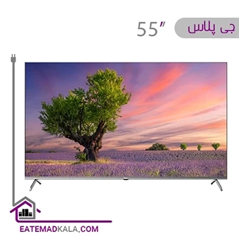 تلویزیون ال ای دی هوشمند جی پلاس مدل GTV-55SQ789NP سایز 55 اینچ