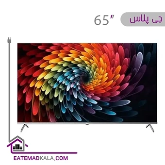 تلویزیون ال ای دی هوشمند جی پلاس مدل GTV-65SQ789N سایز 65 اینچ