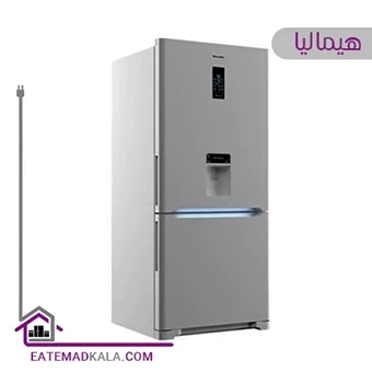 یخچال فریزر کمبی آبسرد کن دار هیمالیا مدل امگاپلاس-استیل